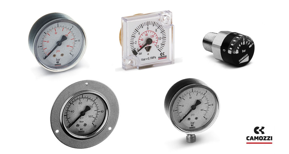 pressure-gauges-Series-M-Camozzi